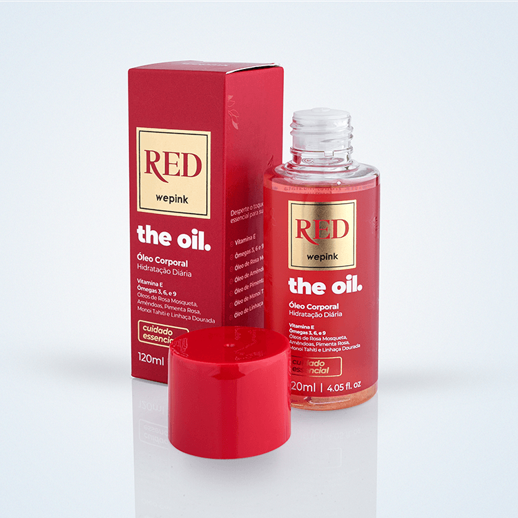 The Oil Óleo Corporal Red 120ml - Wepink