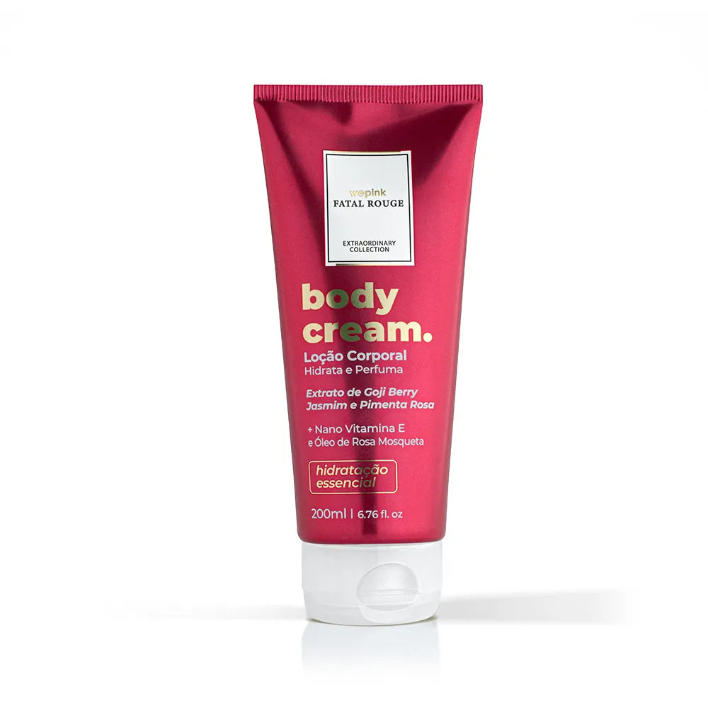 Body Cream Fatal Rouge Desodorante Hidratante 200ml - Wepink