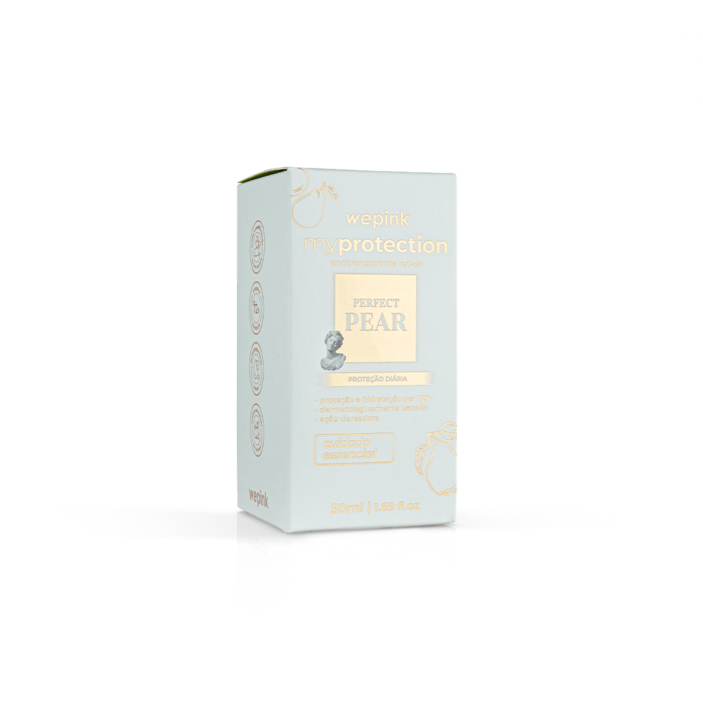 Desodorante Antitranspirante Roll-on Perfect Pear 50ml - Wepink