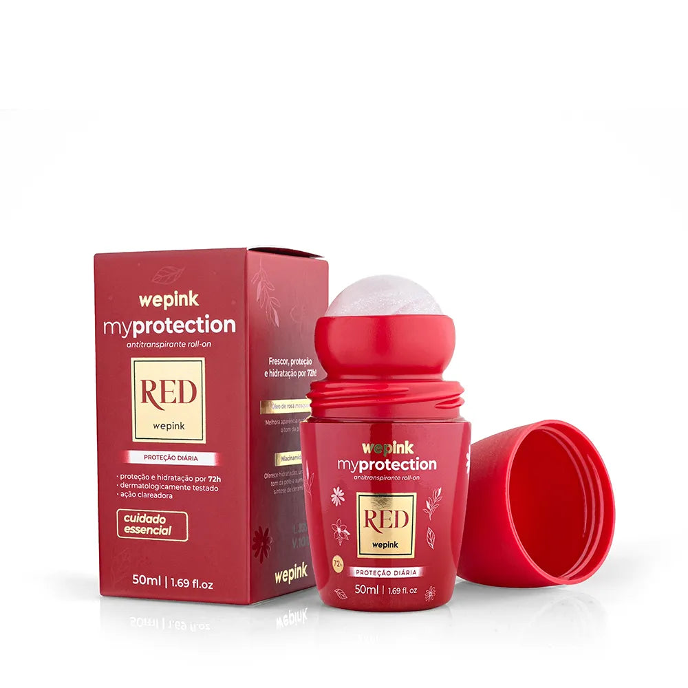Desodorante Antitranspirante Roll-on Red 50ml - Wepink