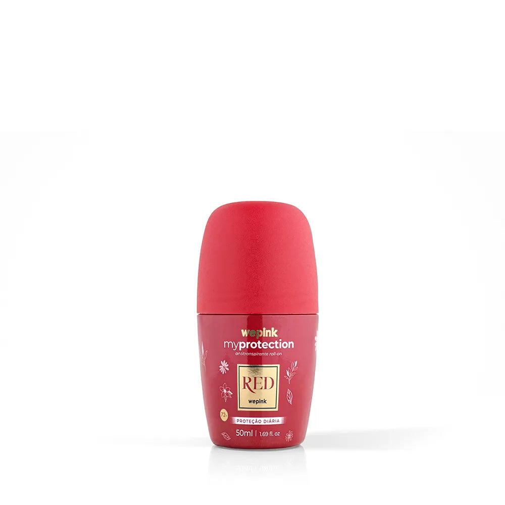 Desodorante Antitranspirante Roll-on Red 50ml - Wepink