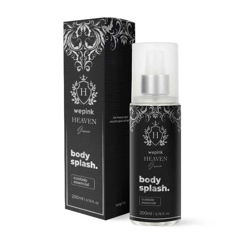 Body Splash Heaven Groom Desodorante Colônia 200ml - Wepink
