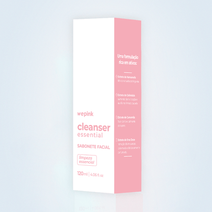Cleanser Essential Sabonete Facial 120ml - Wepink