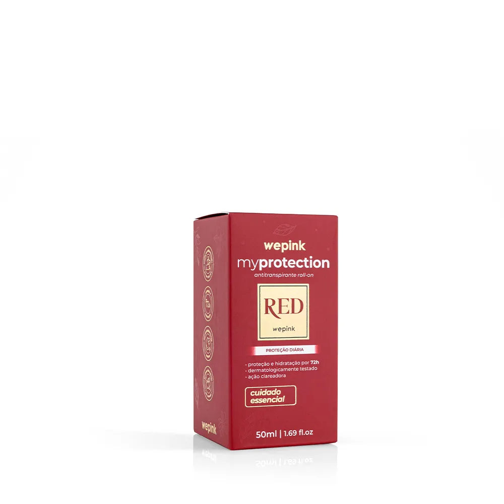 Desodorante Antitranspirante Roll-on Red 50ml - Wepink