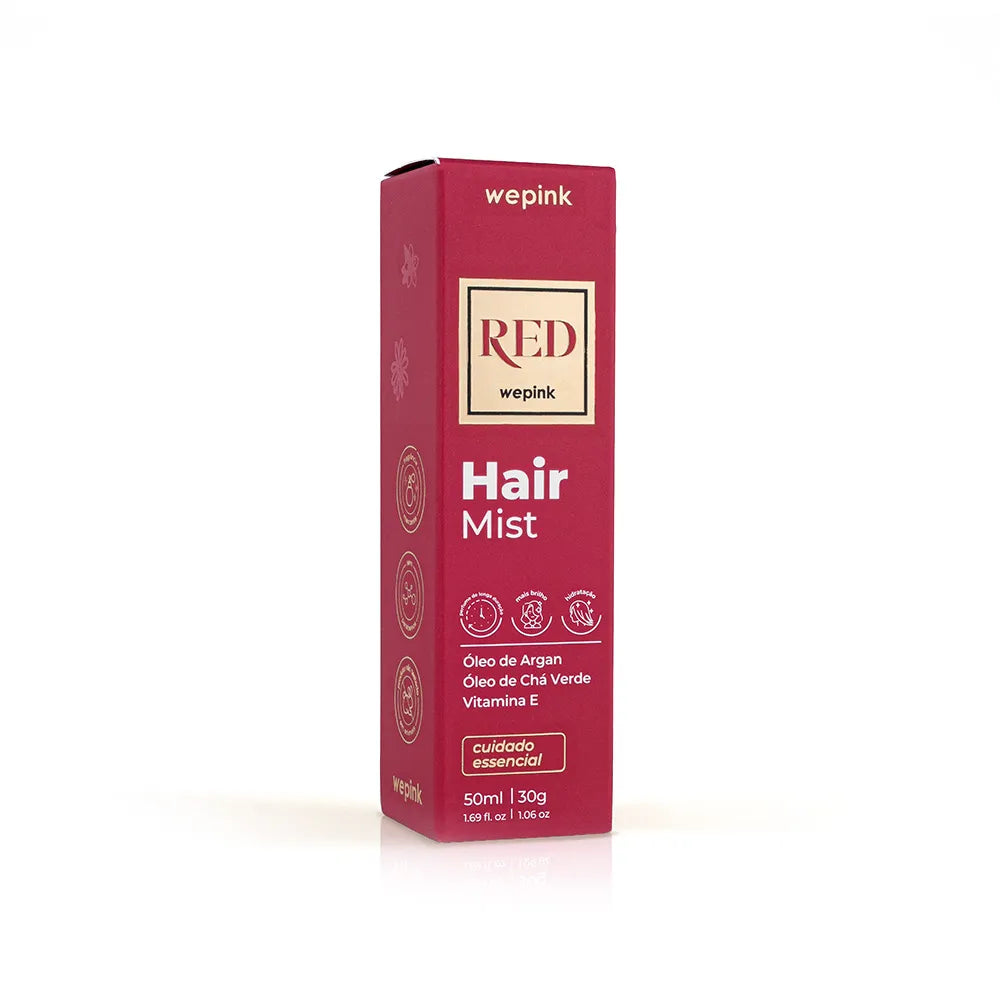 Hair Mist Red Desodorante Capilar 50ml - Wepink