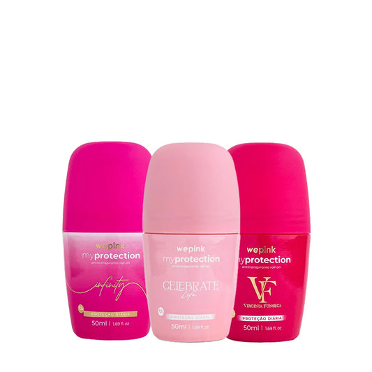 Kit Desodorante Roll-on VF + Infinity + Celebrate Life - Wepink
