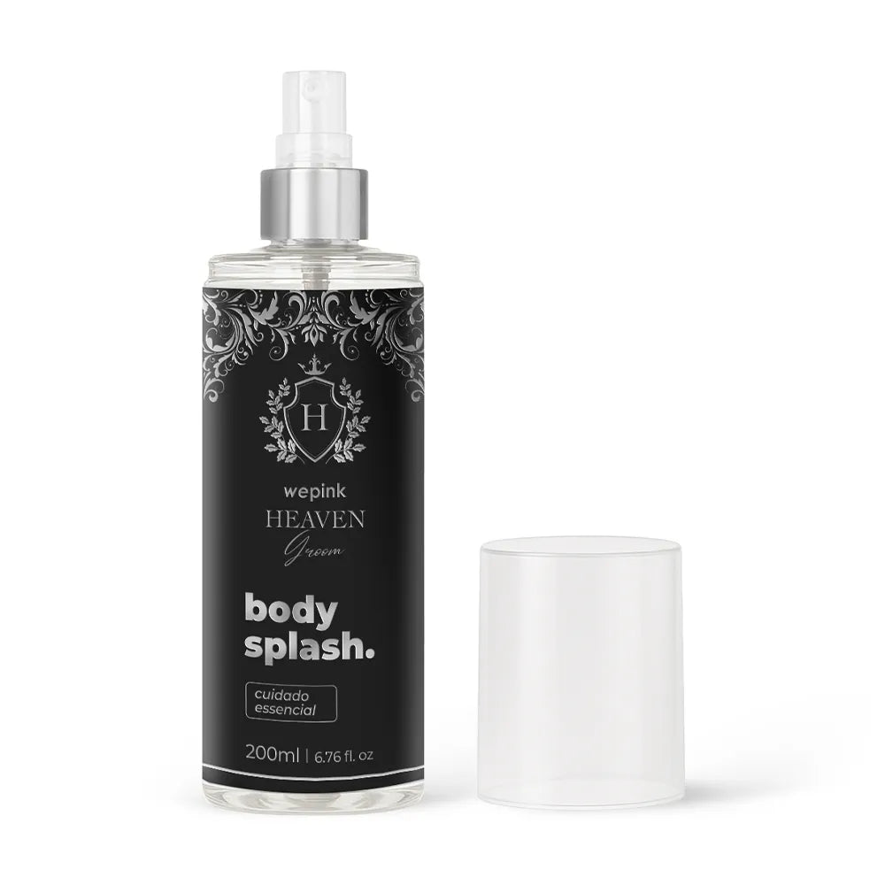 Body Splash Heaven Groom Desodorante Colônia 200ml - Wepink